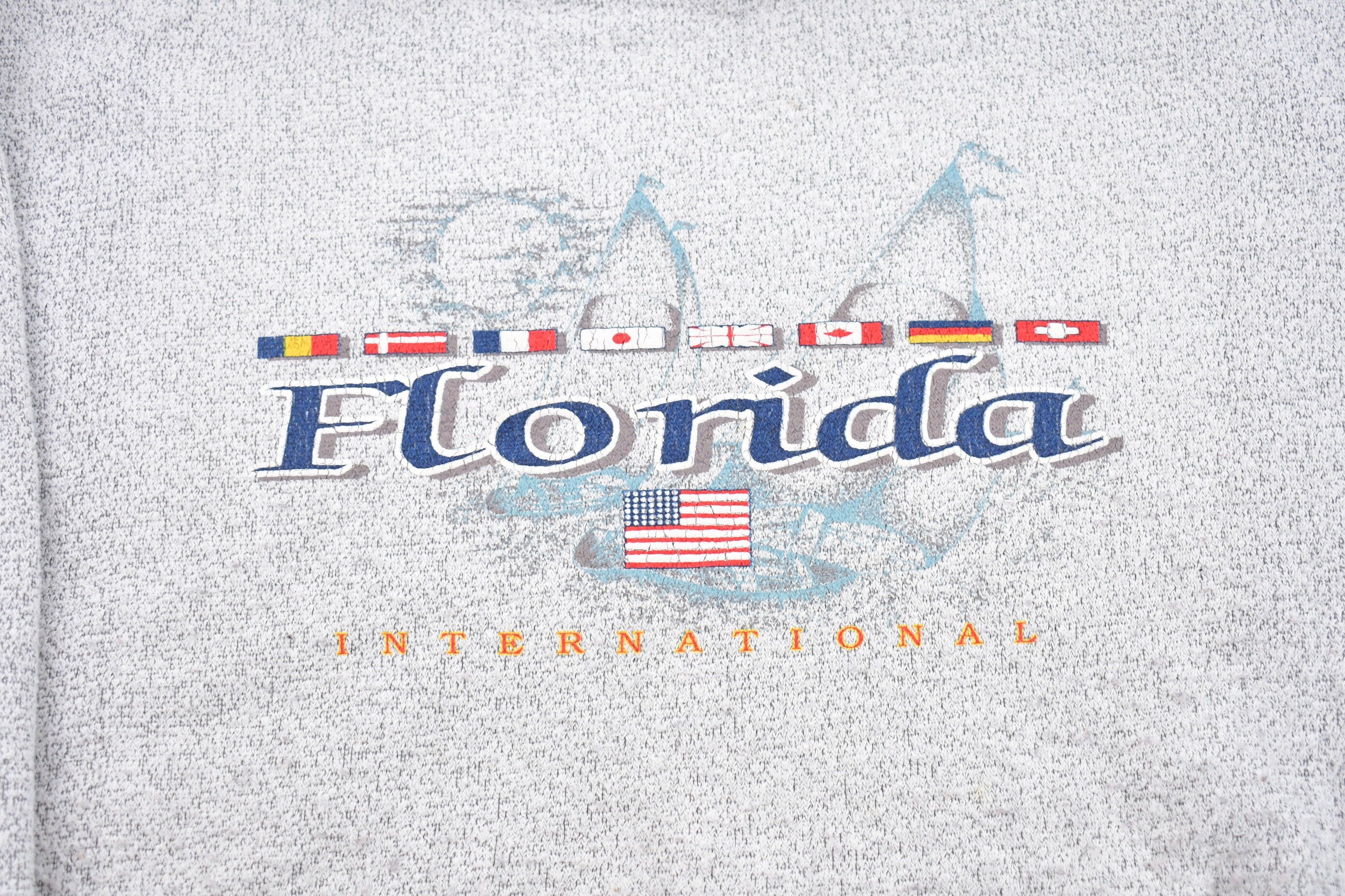 Vintage 1990s Florida International Crewneck Sweatshirt