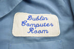 Vintage 1990s Dublin Computer Room Tall Button Up Jacket