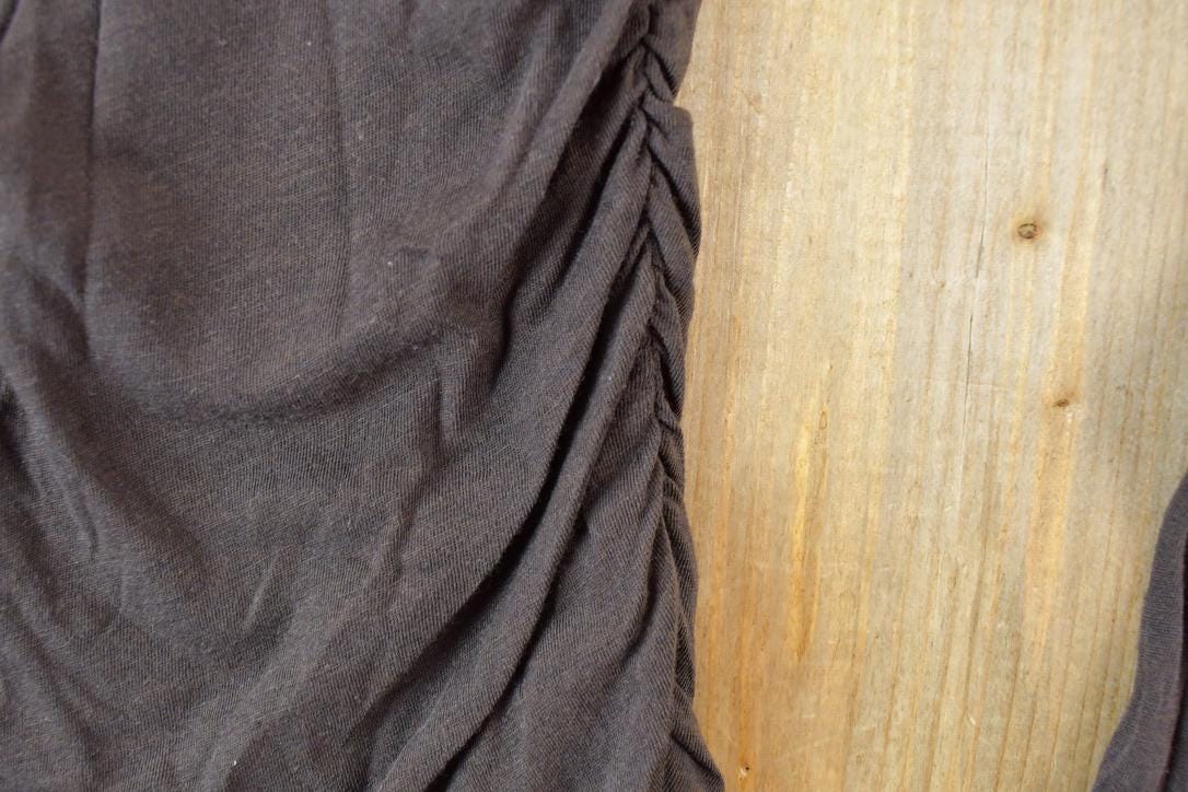 Women Vintage Vigoss Y2K Brown Sequin T-Shirt