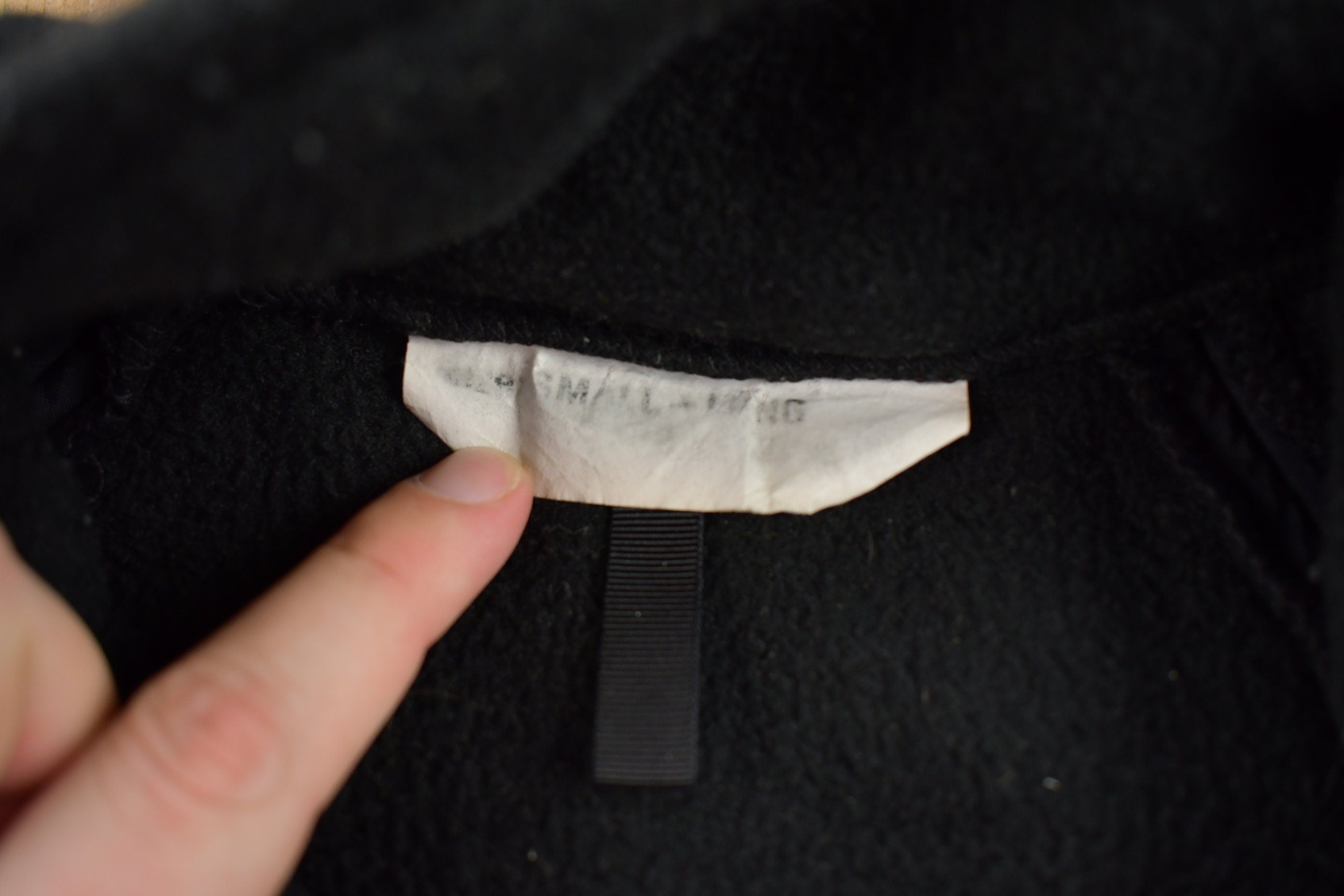 Vintage 1990s Fleece Zip Up Sweater