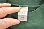 Vintage 1990s Touched By An Angel Cute Christmas Crewneck Sweatshirt Men's XL