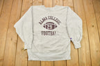 Vintage 1990s Alma College Football Champion Reverse Weave Crewneck Collegiate