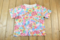 Vintage 1990s Neon Abstract AOP Single Stitch T-Shirt