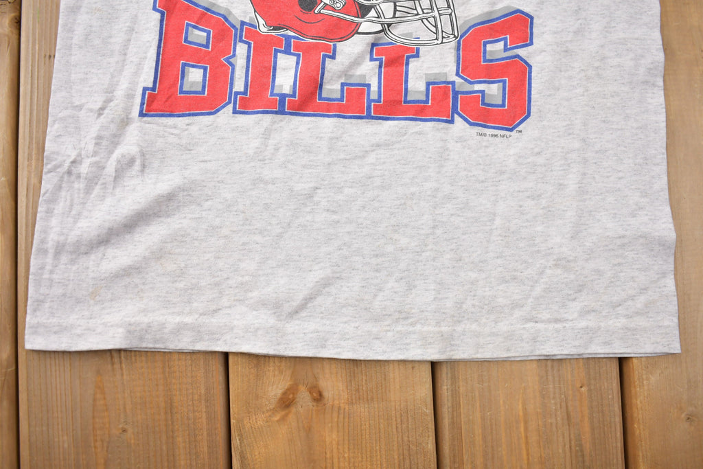 Vintage 1996 Buffalo Bills Helmet Graphic Kids T-Shirt