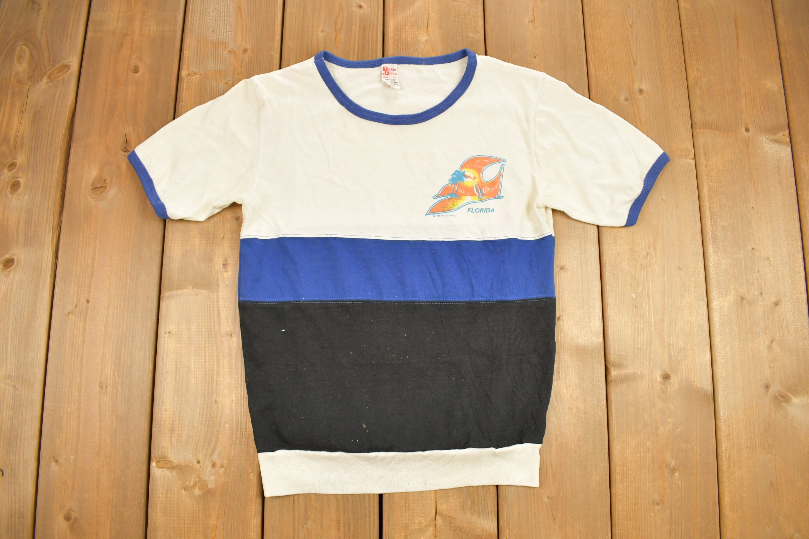 Vintage 1988 Florida USA Souvenir T Shirt