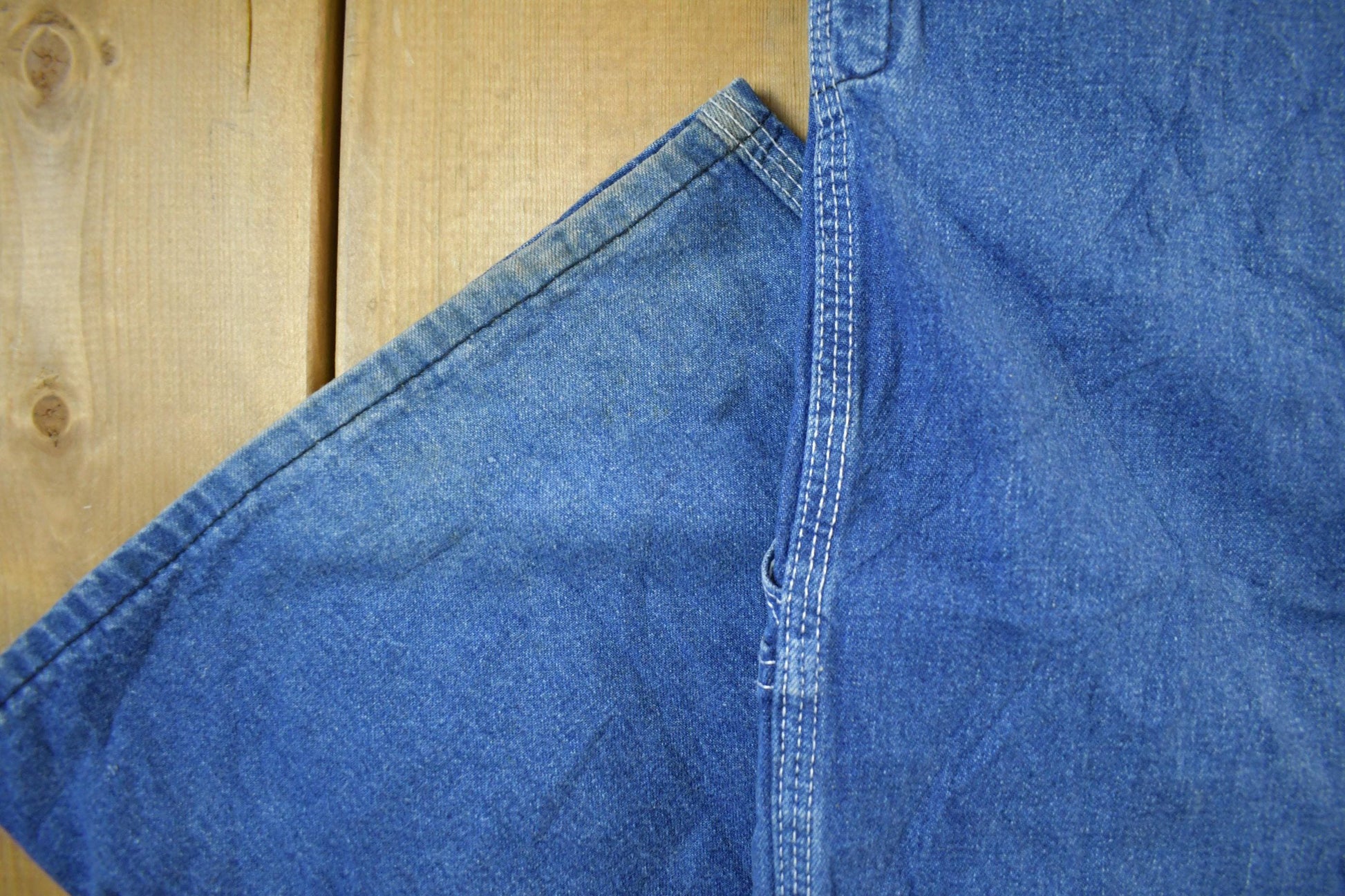 Vintage 1950s Pointer Brand Denim Overalls Jumpsuit Size 56 x 28