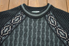 Vintage 1980s President Stone Abstract Knitted Crewneck Sweater