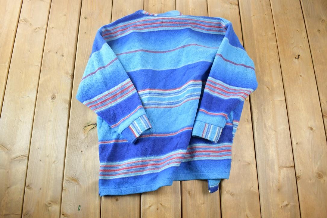 Vintage 1990s Outbrook Fleece Full Zip Sweater