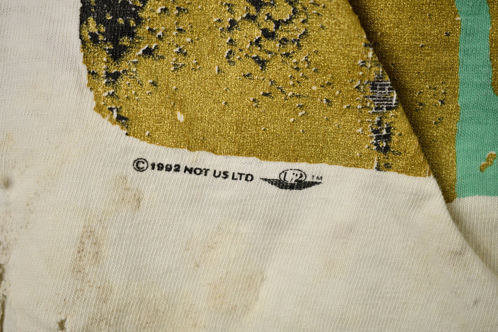 Vintage 1992 U2 Zoo TV Outside Broadcast Tour Band T-shirt