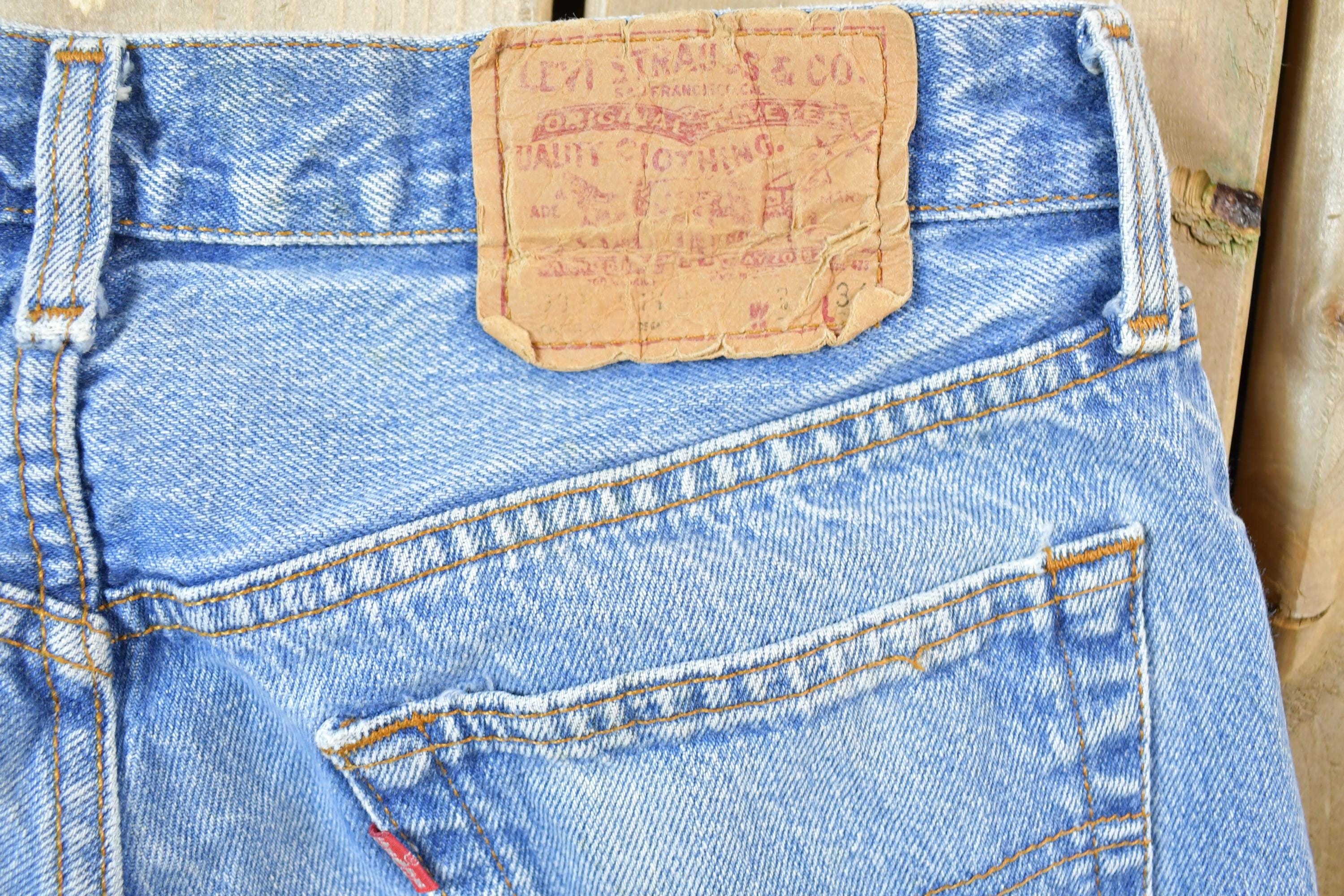 Vintage 1990s Levis Red Tab Denim Jeans Size 30 x 31