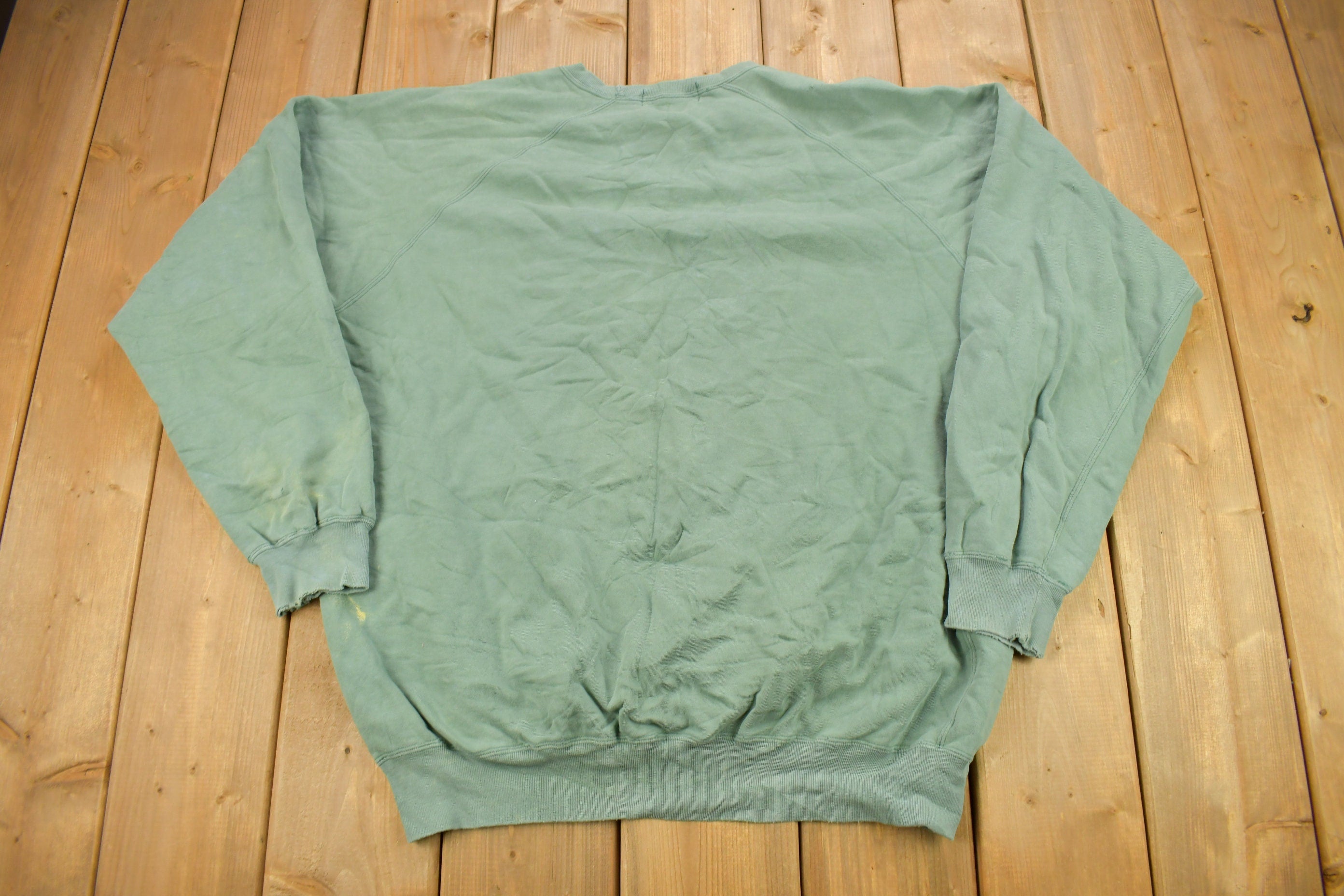 Vintage 1980s Polo Ralph Lauren Small Pony Raglan Crewneck Sweatshirt