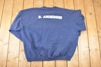 Vintage 1990s North Woods Grizzlies University Crewneck Sweater Men's XXL