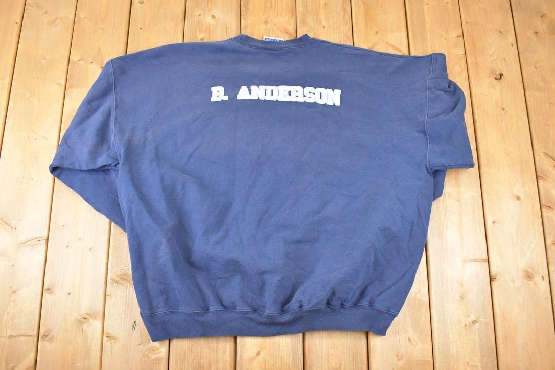 Vintage 1990s North Woods Grizzlies University Crewneck Sweater Men's XXL