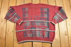 Vintage 1990s Cotton Traders Knit Crewneck Sweater