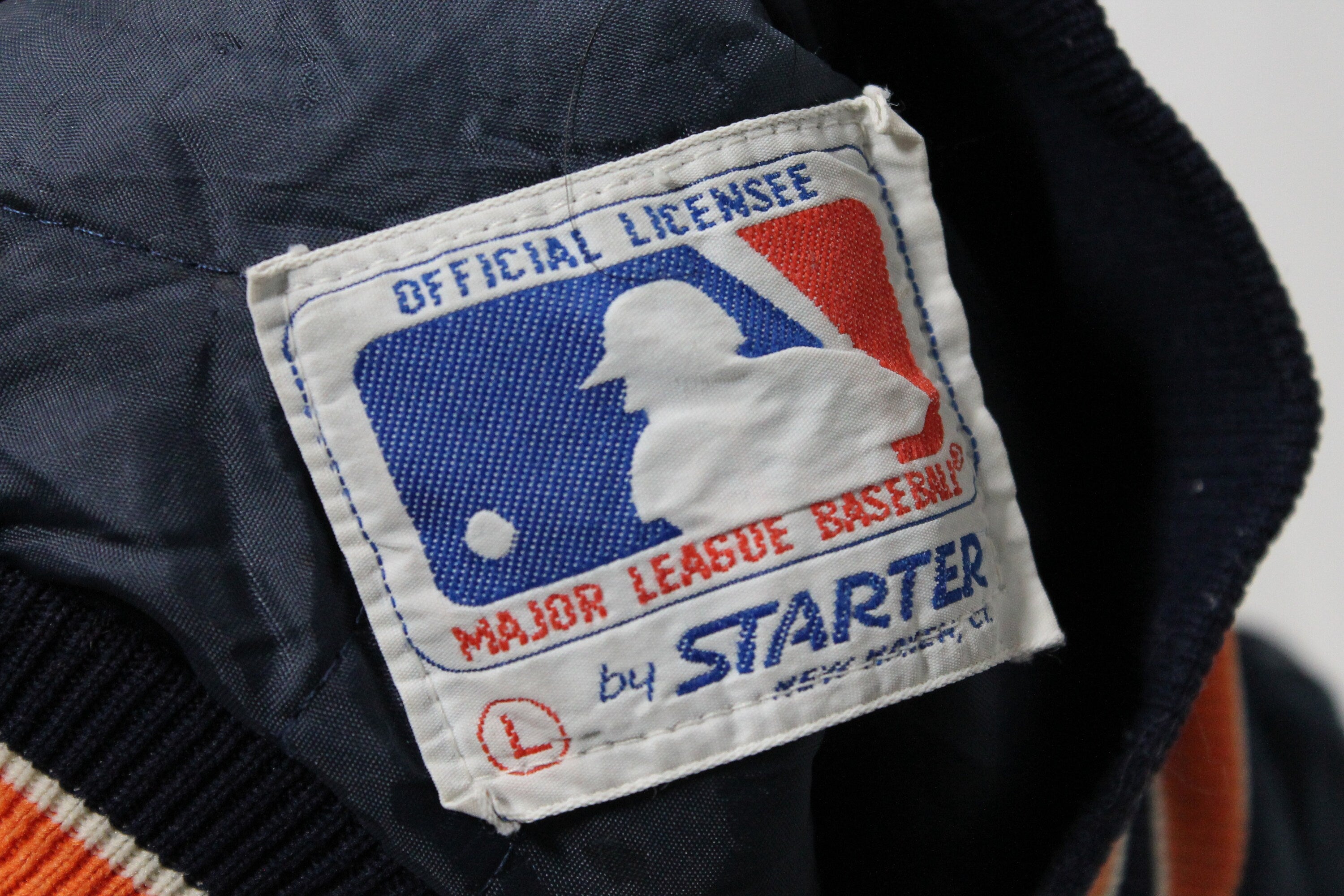 Vintage 1980s Detroit Tigers MLB Satin Starter Jacket