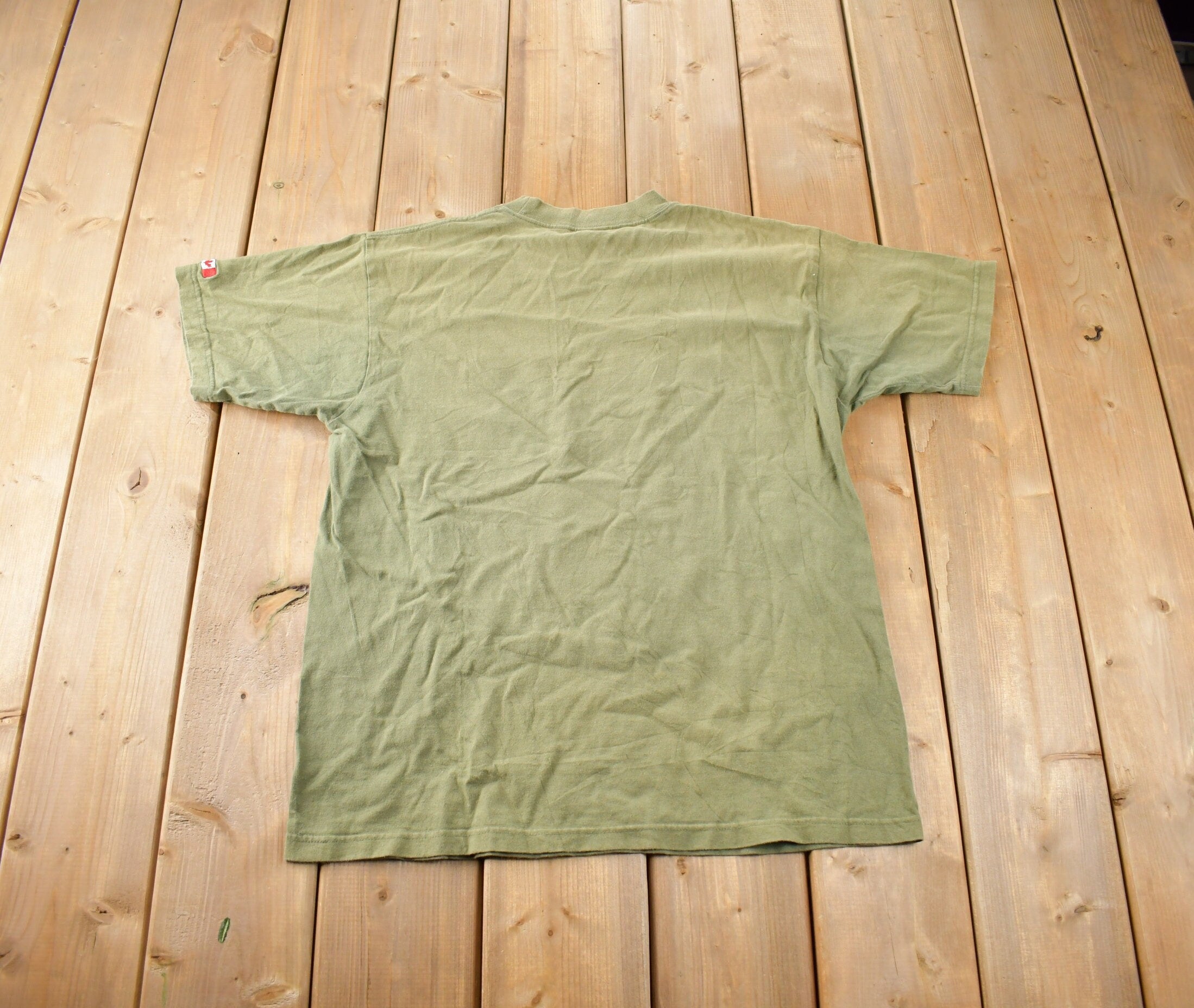 Vintage 1990s Jasper Canada Souvenir Travel T Shirt Made In Canada Size L
