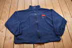 Vintage 1990s USA Olympic Zip Up Fleece Sweater