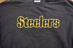 Vintage 1990s Pittsburgh Steelers NFL Graphic Long Sleeve Shirt