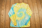 Vintage 1990s Miller Genuine Draft Tie Dye Graphic T Shirt / Vintage T Shirt / Streetwear / Graphic Tee / Made In USA