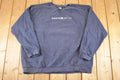 Vintage Y2K Nike Crewneck Sweatshirt, Swoosh Logo, Made in USA, XXL