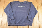 Vintage Y2K Nike Crewneck Sweatshirt, Swoosh Logo, Made in USA, XXL