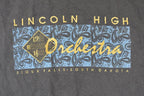 Vintage 1990s Lincoln High Orchestra Souvenir South Dakota T-Shirt Men's XL