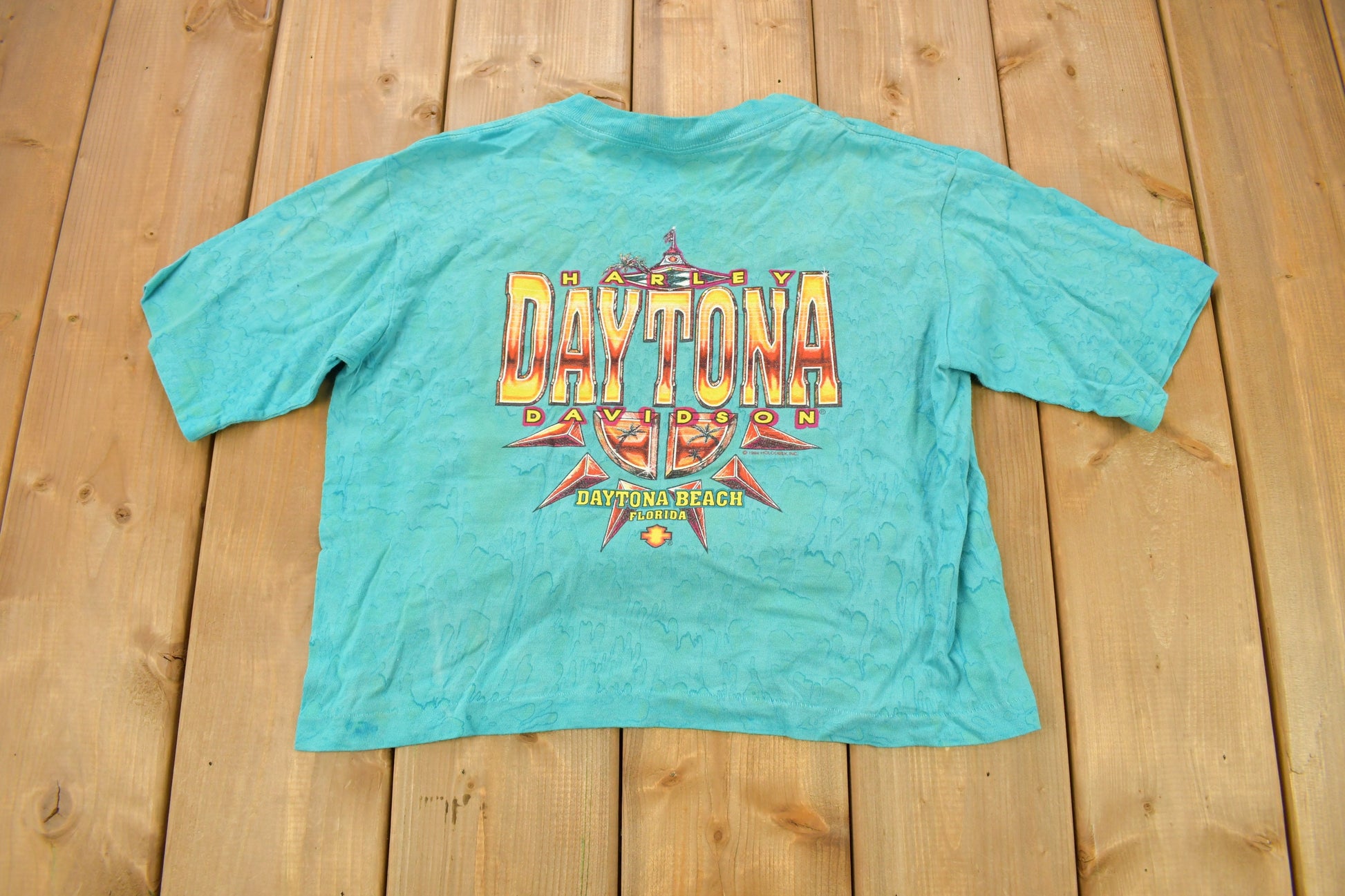 Vintage 1994 Harley Davidson Daytona Beach Florida Women's T-Shirt