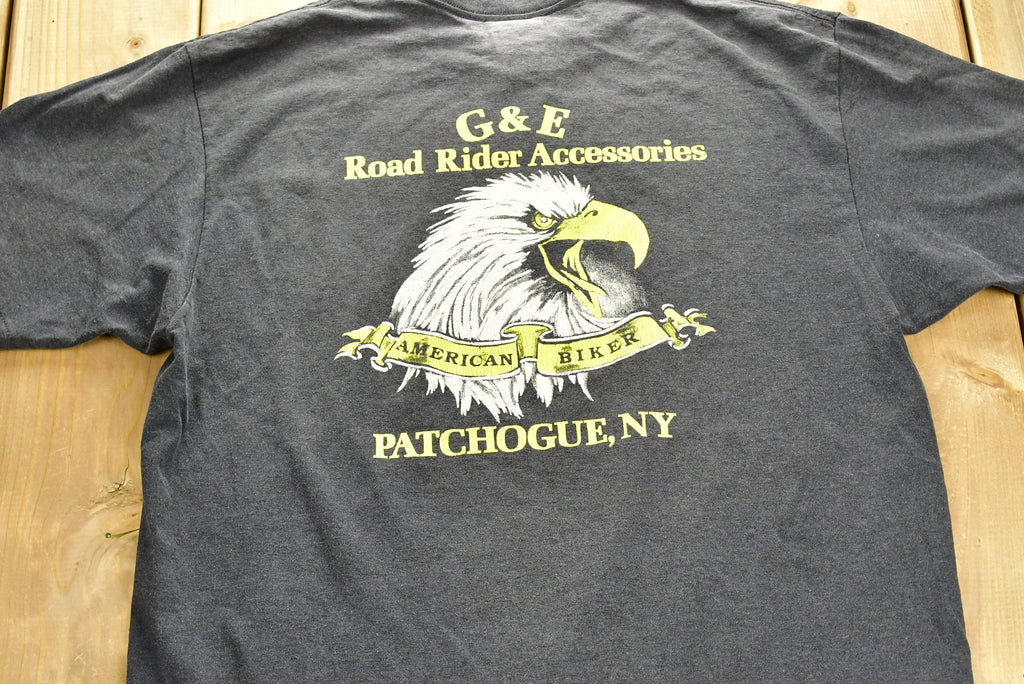 Vintage 1992 Harley Davidson Motorcycles Untamed Cheetah 3D Emblem T-Shirt