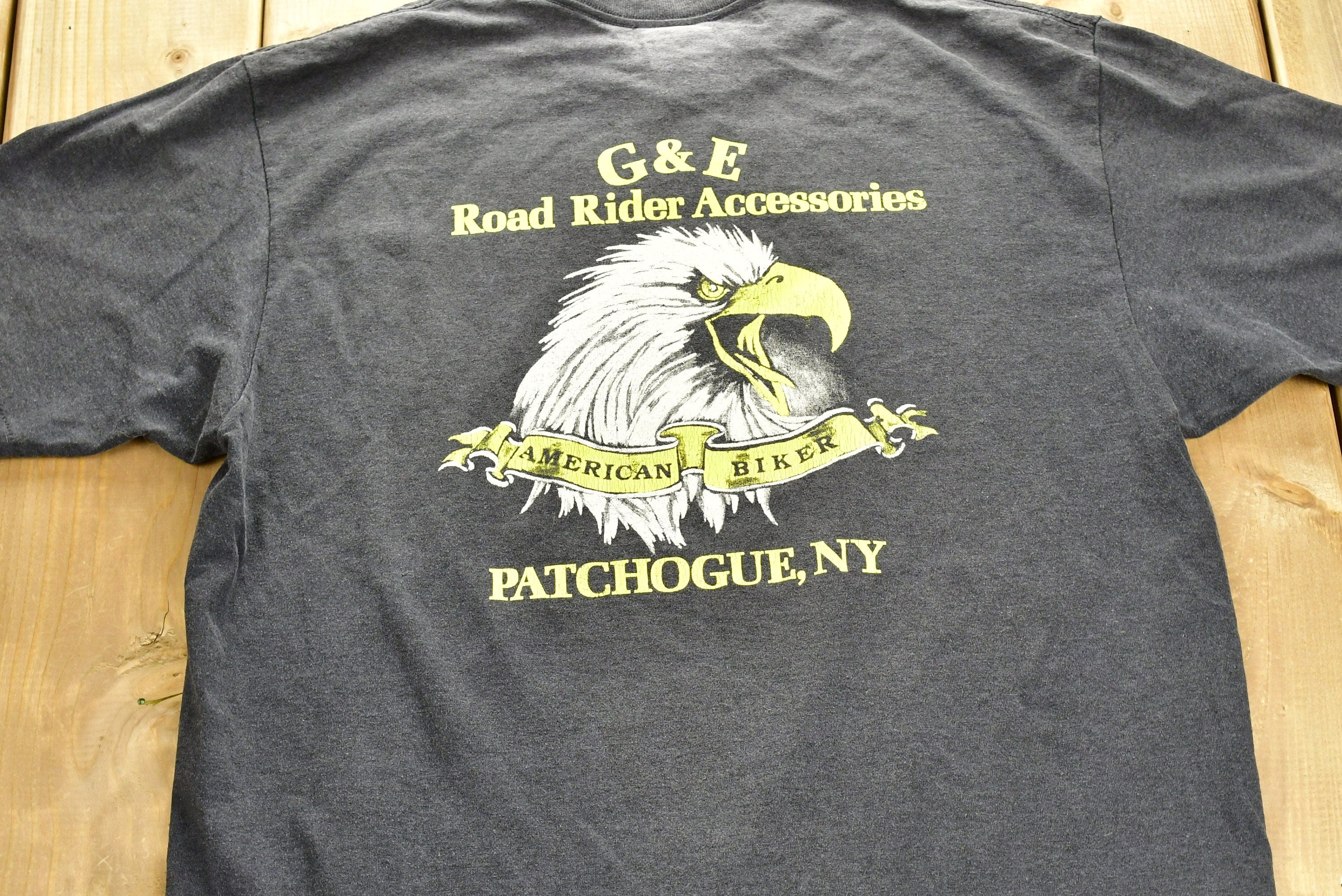 Vintage 1992 Harley Davidson Motorcycles Untamed Cheetah 3D Emblem T-Shirt