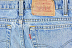 Vintage 1990s Levi Strauss Red Tab 512 Denim Jeans Size 33 x 34 Made In USA