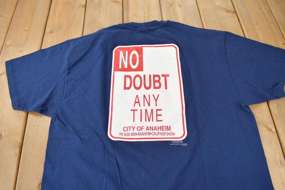 Vintage 1995 No Doubt Any Time Rock Band Tee Size XL