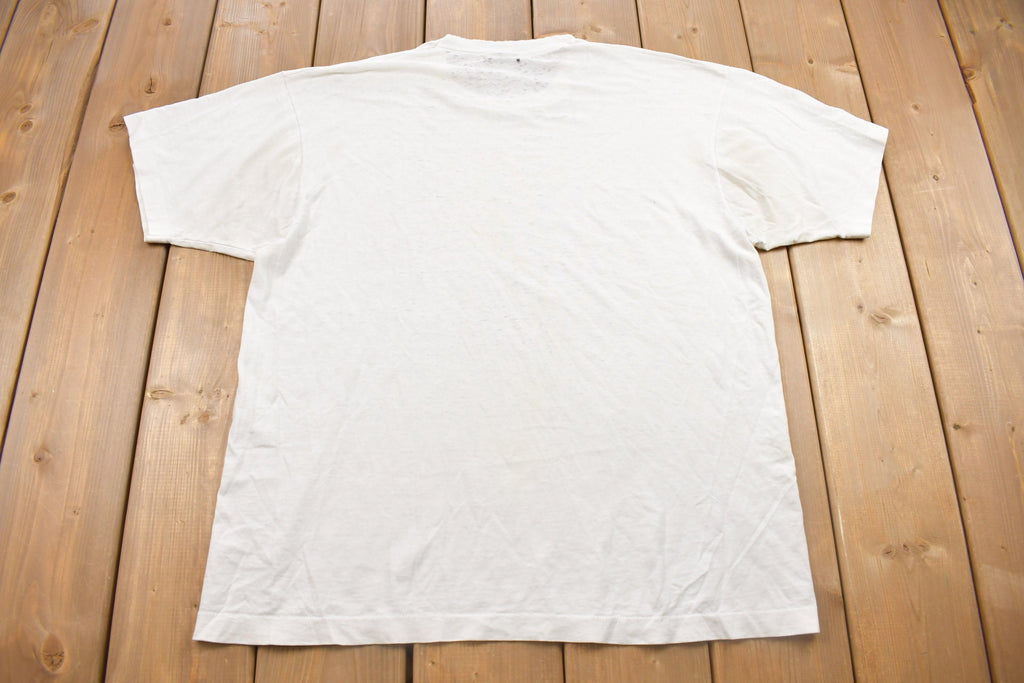 Vintage 1990s Columbus Clippers Graphic Screen Stars T Shirt