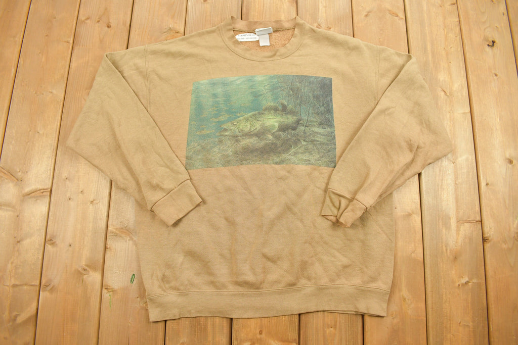 Vintage 1990s Big Fish Crewneck