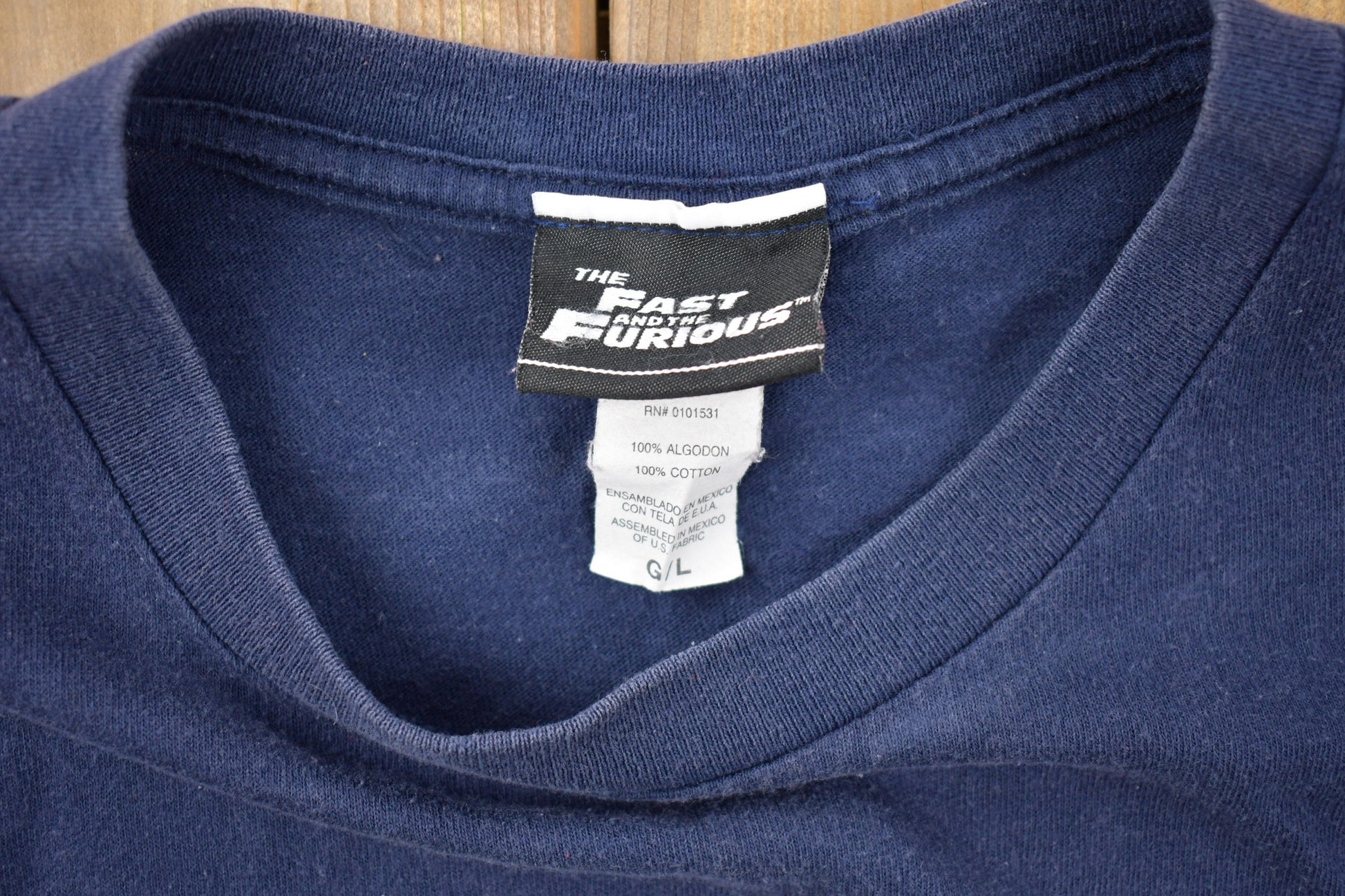 Vintage 2003 The Fast And The Furious 2 Fast Movie Promo T-shirt