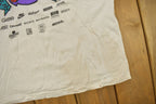 Vintage 1990s 3 On 3 World Festival Graphic Tank Top Shirt