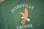 Vintage 1990s Zionsville Eagles Embroidered Crewneck Sweatshirt Size 2X