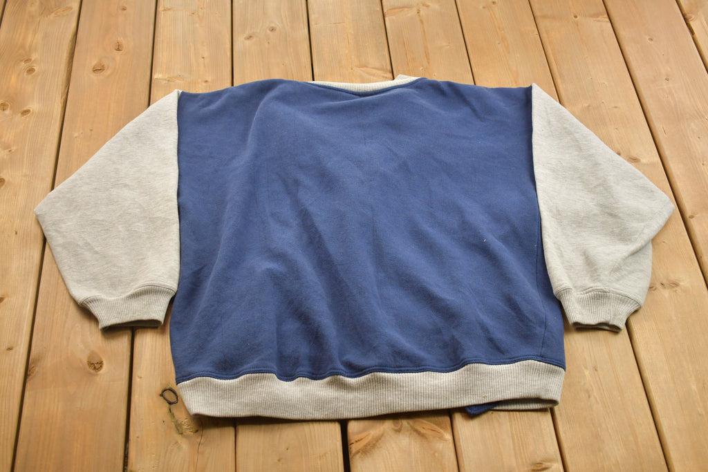 Vintage 1990s Cherokee Varsity Button Up Sweatshirt
