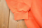 Vintage 1990s Tultex Superweight Orange Crewneck Sweatshirt