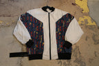 Vintage 1990s Abstract Pattern Windbreaker