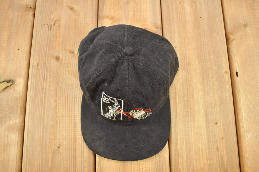 Vintage 1990s Looney Tunes Embroidered Snap Back Hat