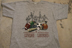 Vintage 1990s T-Shirt A Living Legend Sportswear Graphic T Shirt