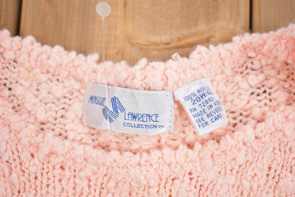 Vintage 1990s Maggie Lawrence Knitted Sweater Vest