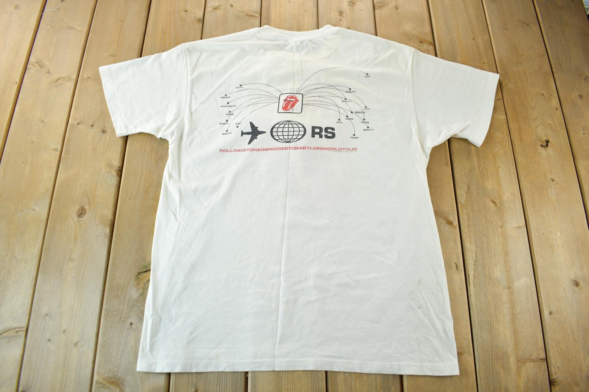 Vintage 1997 The Rolling Stones Tour Band T-Shirt