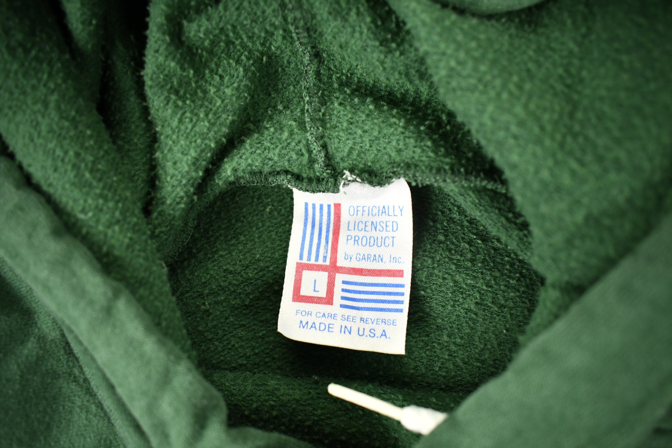 Vintage 1980s Green Bay Packers NFL Raglan Hoodie
