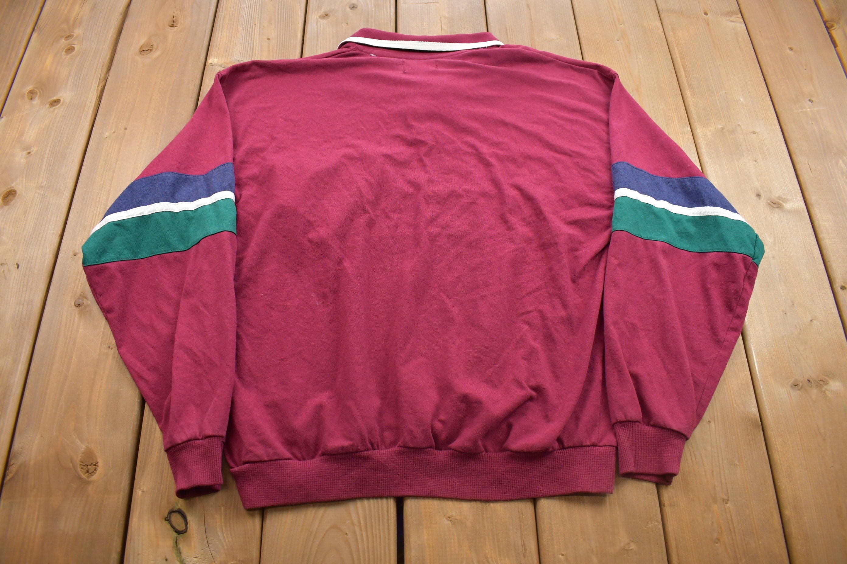 Vintage 1990s Members Only Collared Sweatshirt