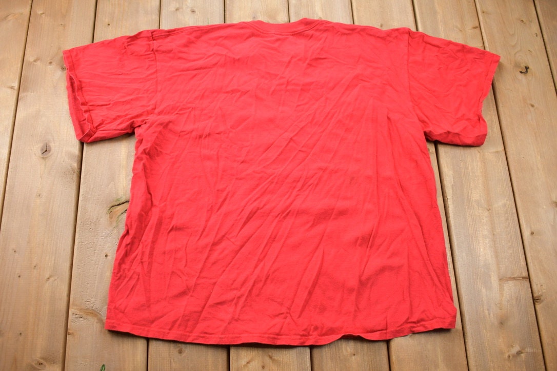 Vintage 1990s Nike Just Do It Grey Tag Graphic T-Shirt