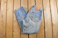Vintage 1990s Levi's 505 Red Tab Jeans Size 33 x 28