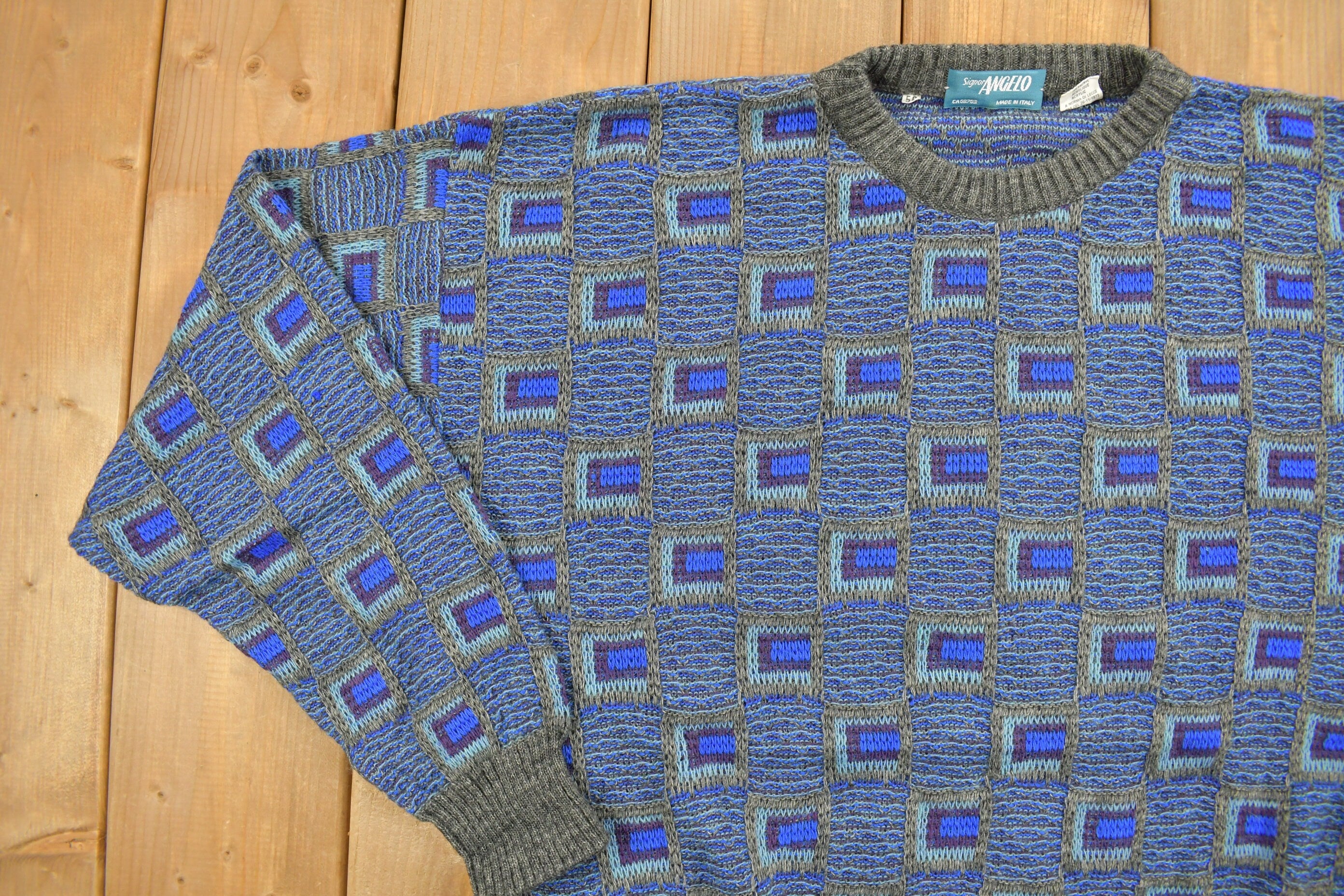 Vintage 1990 Angelo Knitted Sweater