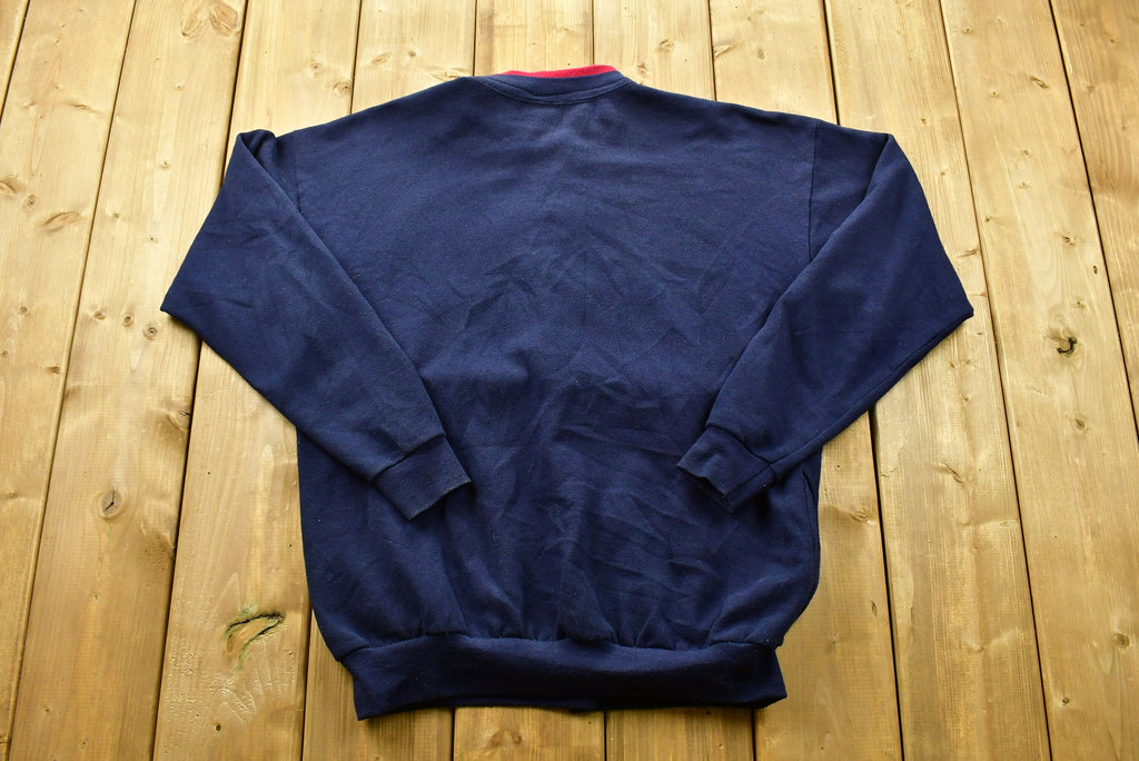 Vintage 90's Mailbox Embroidered Cardigan Sweater
