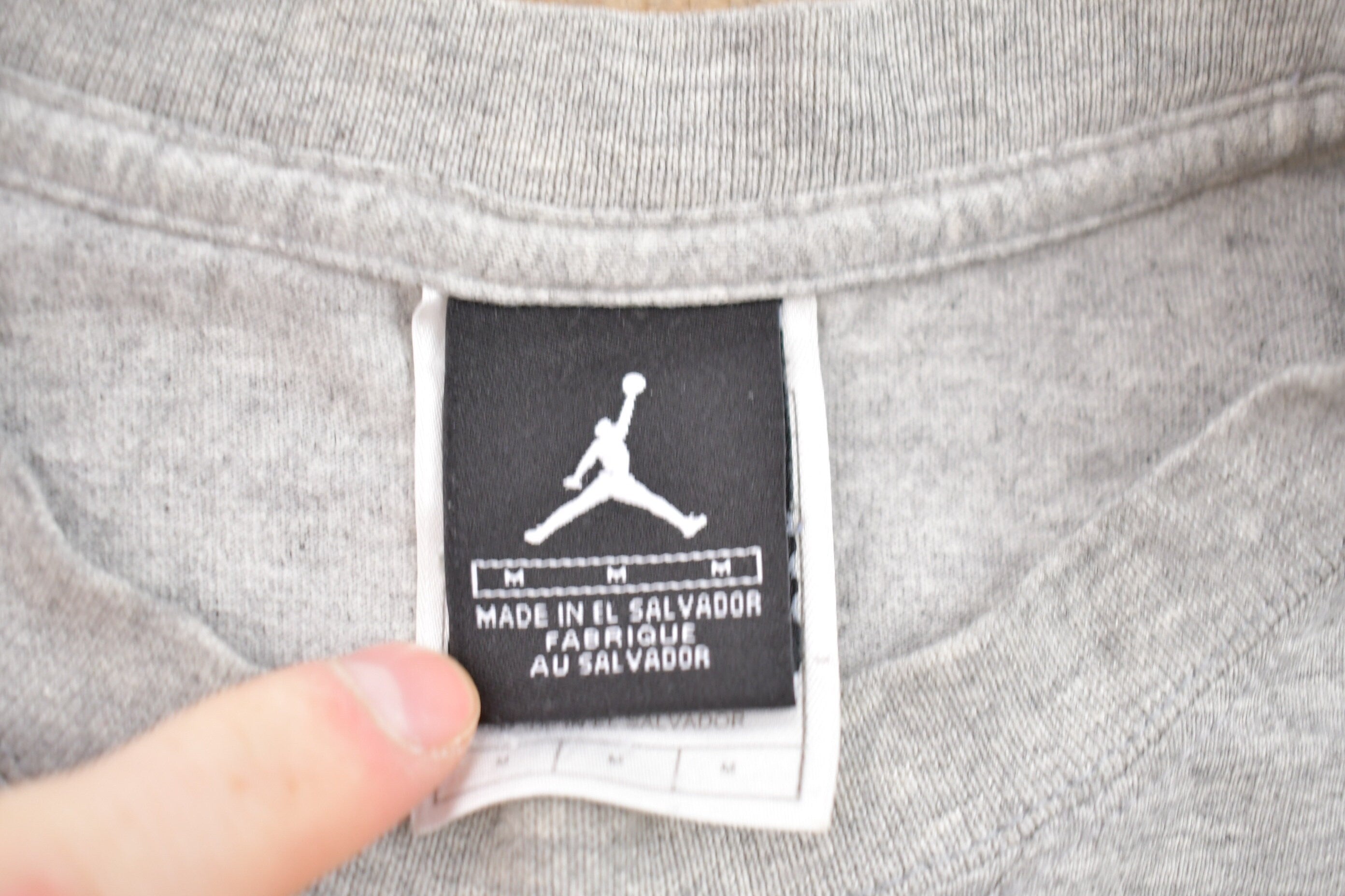 Vintage 1990s Jordan Embroidered Graphic T-Shirt